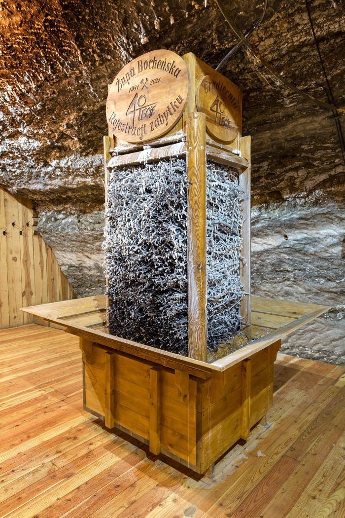 Komora Ważyn. Tężnia solankowa. Fot. Artur Świątek