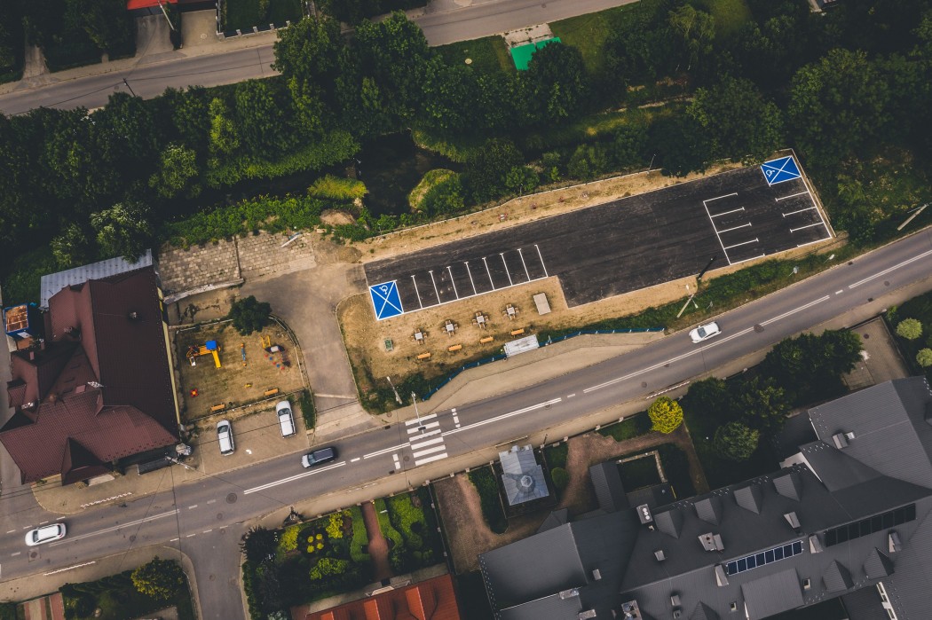 Tak w niedzielę 7 sierpnia wyglądało powstające na Górnym Przedmieściu Lokalne Centrum Integracji i Odpoczynku. fot. Bartek Ziółkowski