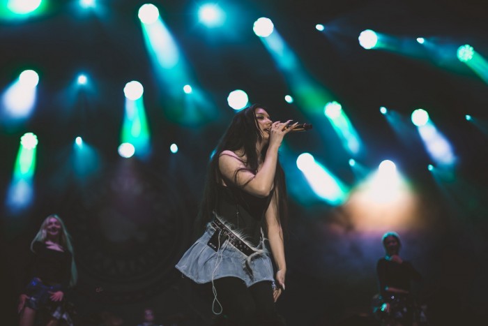 Zwieńczeniem sobotniego święta folkloru był występ Viki Gabor. fot. Bartek Ziółkowski